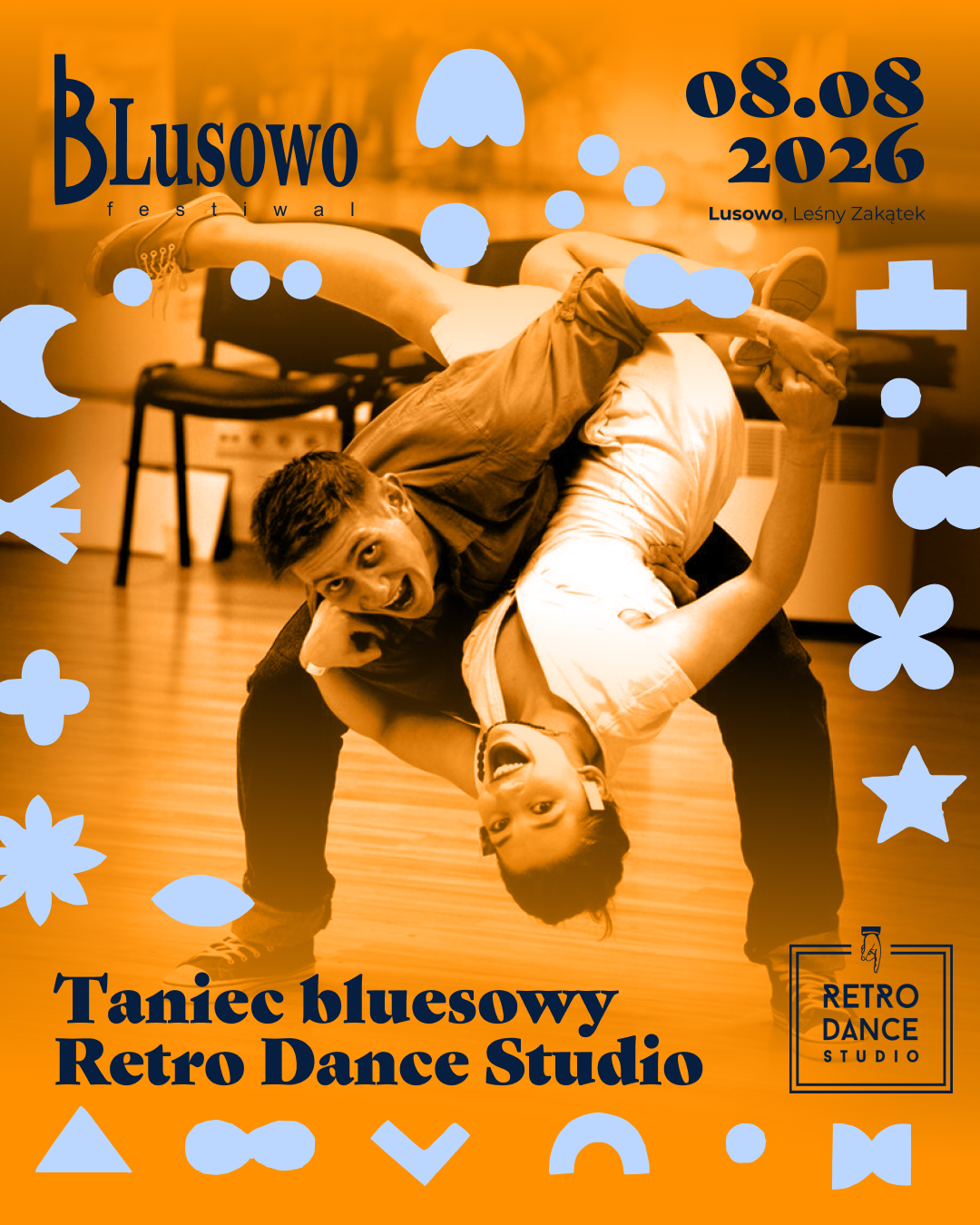 Taniec bluesowy Retro Dance Studio